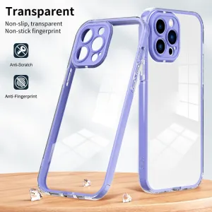 CRYSTAL Ochranný kryt pre Apple iPhone 14 Pro Max fialový