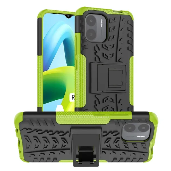 STAND Extra odolný obal Xiaomi Redmi A1 / Redmi A2 zelený