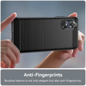 FLEXI TPU Kryt pre Oppo A17 čierny