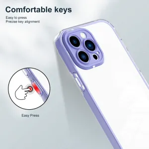 CRYSTAL Ochranný kryt pre Apple iPhone 14 Pro Max fialový