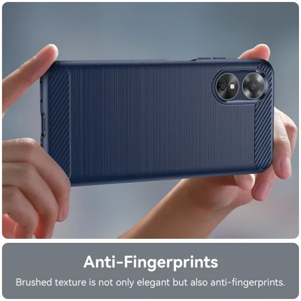 FLEXI TPU Kryt pre Oppo A17 modrý