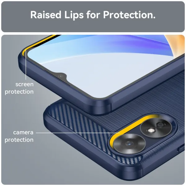 FLEXI TPU Kryt pre Oppo A17 modrý