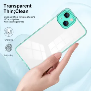 CRYSTAL Ochranný kryt pre Apple iPhone 14 Plus zelený