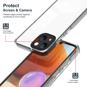 CRYSTAL Ochranný kryt pre Apple iPhone 14 Plus čierny