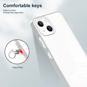 CRYSTAL Ochranný kryt pre Apple iPhone 14 Plus biely