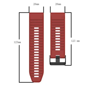 SILICONE Remienok pre Garmin Enduro 2 / Tactix 7 modrý