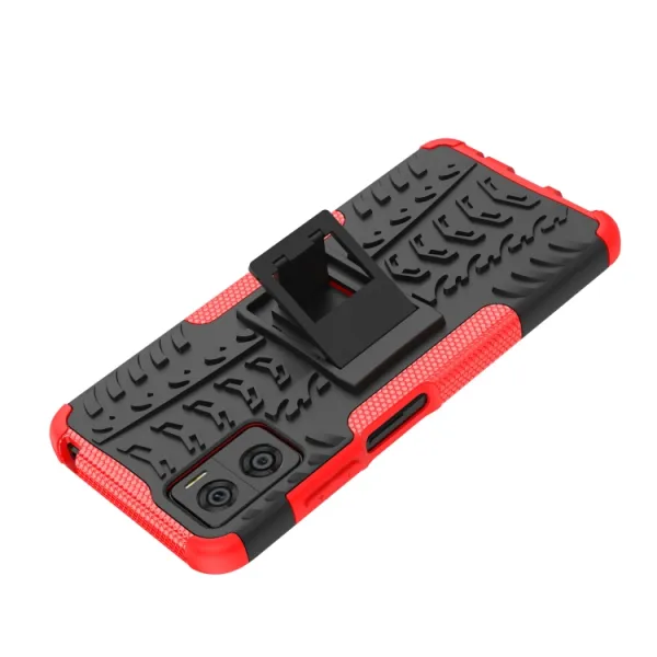 STAND Extra odolný obal Motorola Moto E22 červený