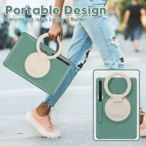 STANDING ULTRA Odolný kryt pre Samsung Galaxy Tab S8+ / S7+ / S7 FE EMMERALD GREEN