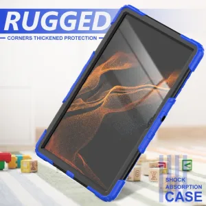 SOLID 360 Odolný kryt pre Samsung Galaxy Tab S8 Ultra modrý