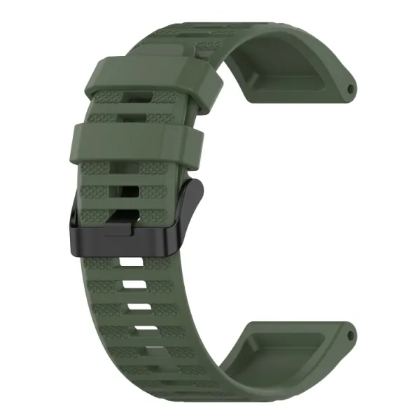 SILICONE Remienok pre Garmin Enduro 2 / Tactix 7 tmavozelený