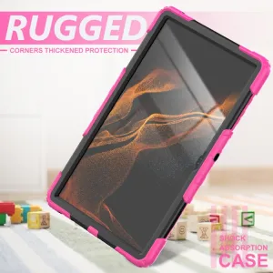 SOLID 360 Odolný kryt pre Samsung Galaxy Tab S8 Ultra ružový