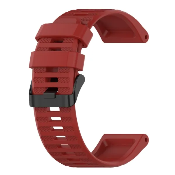 SILICONE Remienok pre Garmin Enduro 2 / Tactix 7 červený