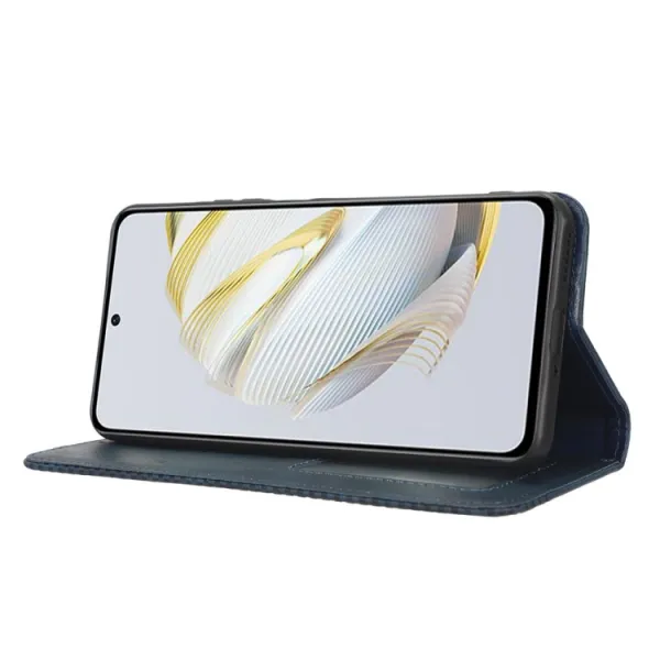 BUSINESS Peňaženkový kryt pre Huawei Nova 10 SE modrý