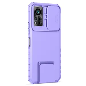 STEREO Kryt so stojanom pre Infinix Hot 11S / Hot 11S NFC fialový