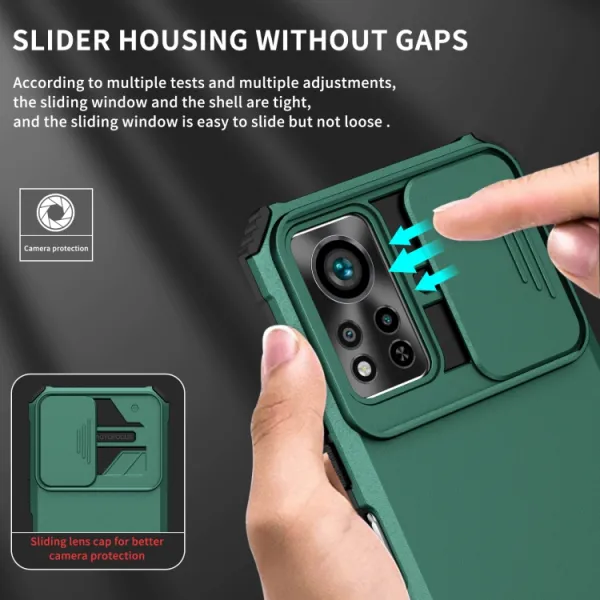 STEREO Kryt so stojanom pre Infinix Hot 11S / Hot 11S NFC zelený