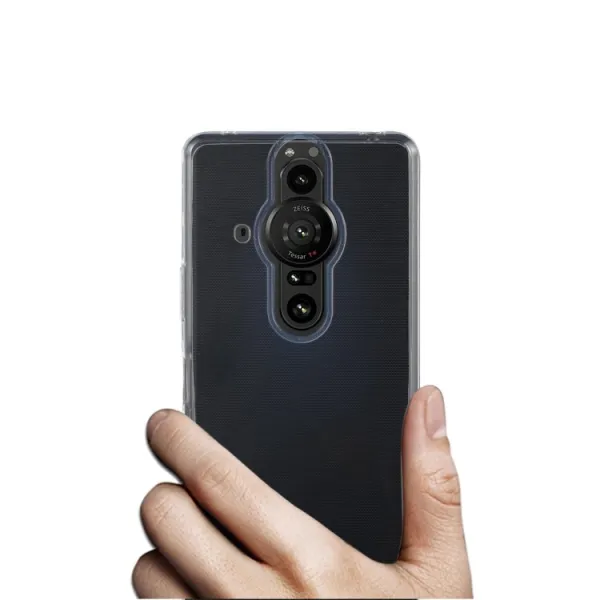 Silikónový kryt pre Sony Xperia Pro-I priehľadný
