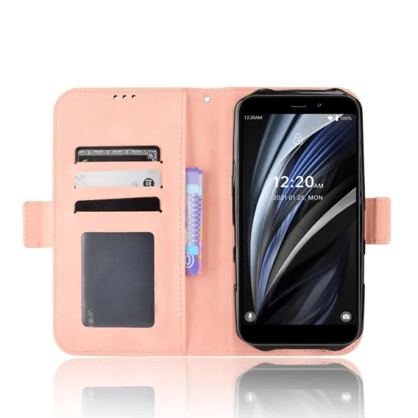 SLOT Peňaženkový obal pre Oukitel WP12 / WP12 Pro ružový