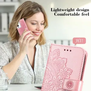 ART MANDALA Peňaženkové puzdro Infinix Note 12 / Note 12 Pro 5G ružové