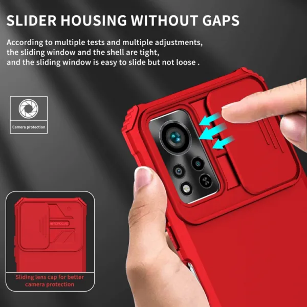 STEREO Kryt so stojanom pre Infinix Hot 11S / Hot 11S NFC červený