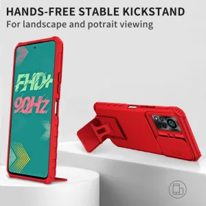 STEREO Kryt so stojanom pre Infinix Hot 11S / Hot 11S NFC červený