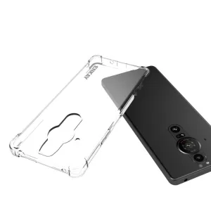 ENKAY AIRBAG Extra odolný kryt Sony Xperia Pro-I priehľadný