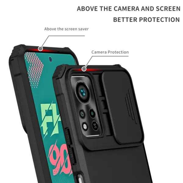 STEREO Kryt so stojanom pre Infinix Hot 11S / Hot 11S NFC čierny