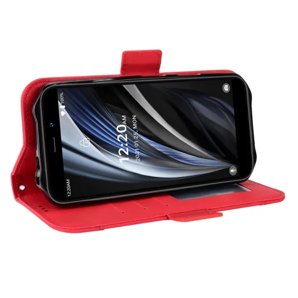 SLOT Peňaženkový obal pre Oukitel WP12 / WP12 Pro červený