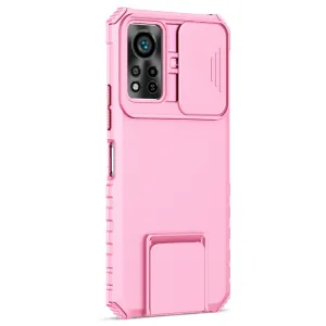 STEREO Kryt so stojanom pre Infinix Hot 11S / Hot 11S NFC ruźový