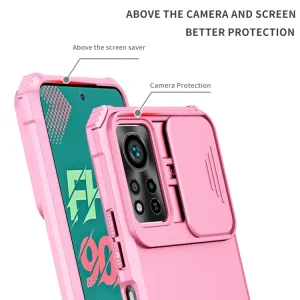 STEREO Kryt so stojanom pre Infinix Hot 11S / Hot 11S NFC ruźový