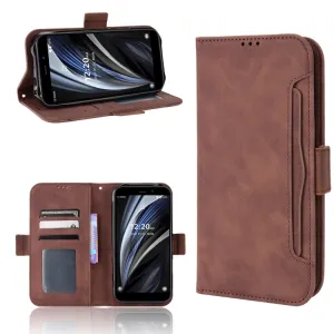 SLOT Peňaženkový obal pre Oukitel WP12 / WP12 Pro hnedý