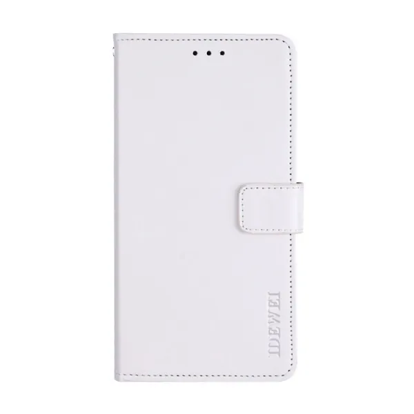 IDEWEI Peňaženkový kryt Huawei Nova Y90 biely