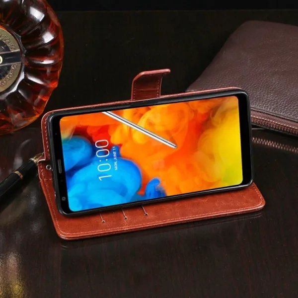 IDEWEI Peňaženkový kryt Huawei Nova Y90 biely