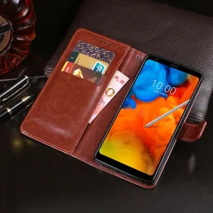 IDEWEI Peňaženkový kryt Huawei Nova Y90 biely