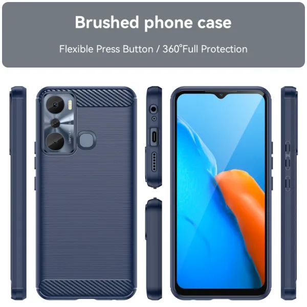 FLEXI TPU Kryt pre Infinix Hot 20i modrý