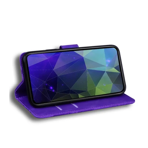 Peňaženkové puzdro pre Tecno Spark 8 Pro fialový