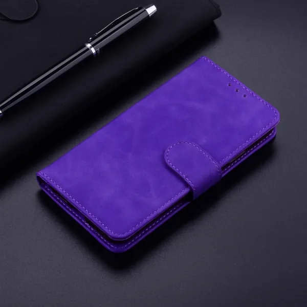 Peňaženkové puzdro pre Tecno Spark 8 Pro fialový