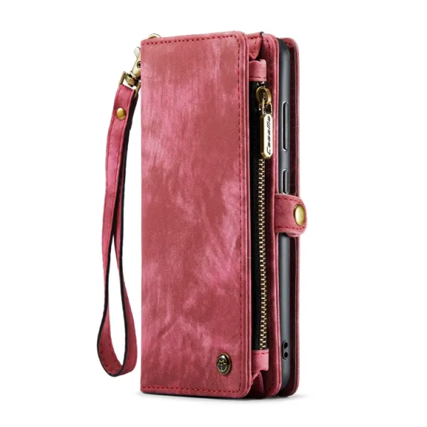 WALLET Ochranný kryt s peňaženkou 2v1 pre Samsung Galaxy S23 Plus 5G červený
