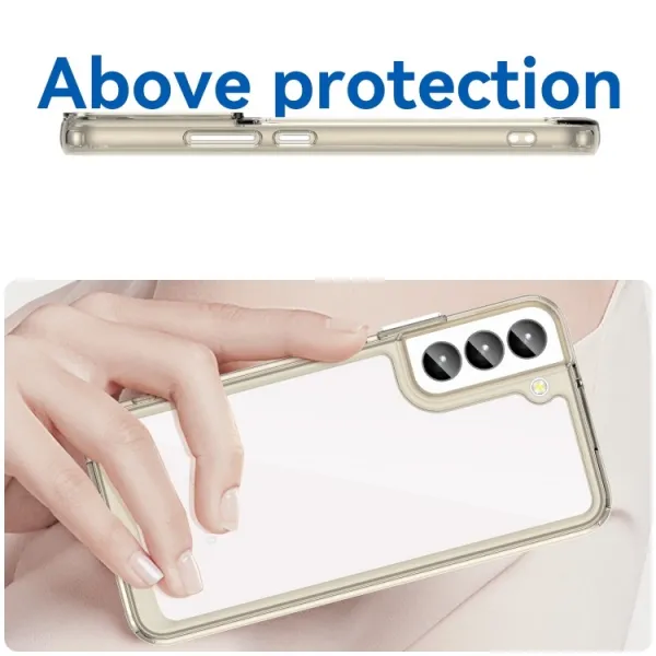 CRYSTAL Ochranný kryt pre Samsung Galaxy S23 5G šedý