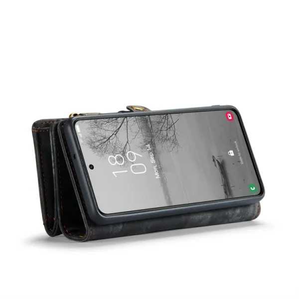 WALLET Ochranný kryt s peňaženkou 2v1 pre Samsung Galaxy S23 Plus 5G čierny