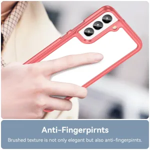 CRYSTAL Ochranný kryt pre Samsung Galaxy S23 Plus 5G červený