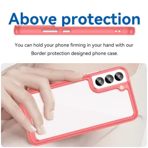CRYSTAL Ochranný kryt pre Samsung Galaxy S23 Plus 5G červený