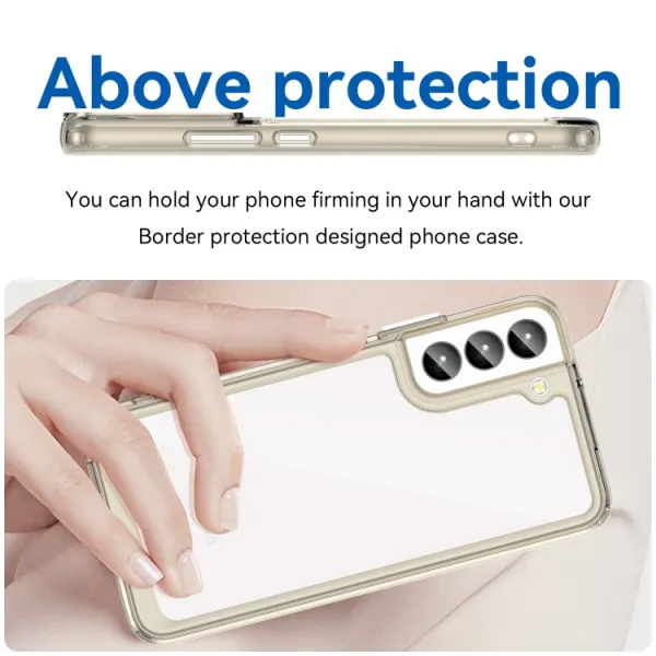 CRYSTAL Ochranný kryt pre Samsung Galaxy S23 Plus 5G šedý