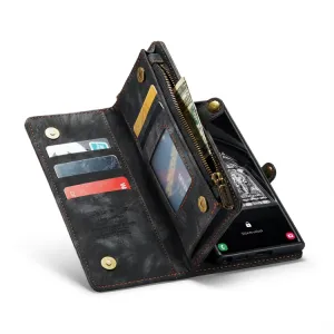 WALLET Ochranný kryt s peňaženkou 2v1 pre Samsung Galaxy S23 Ultra 5G čierny