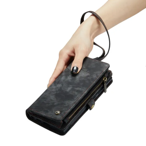 WALLET Ochranný kryt s peňaženkou 2v1 pre Samsung Galaxy S23 Ultra 5G čierny