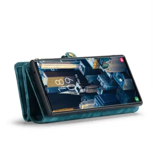 WALLET Ochranný kryt s peňaženkou 2v1 pre Samsung Galaxy S23 Ultra 5G zelený