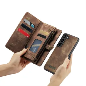 WALLET Ochranný kryt s peňaženkou 2v1 pre Samsung Galaxy S23 Plus 5G hnedý