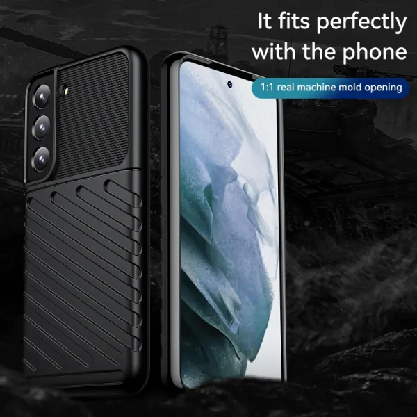 THUNDER Ochranný kryt Samsung Galaxy S23 Plus 5G čierny
