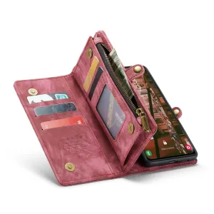 WALLET Ochranný kryt s peňaženkou 2v1 pre Samsung Galaxy S23 Plus 5G červený