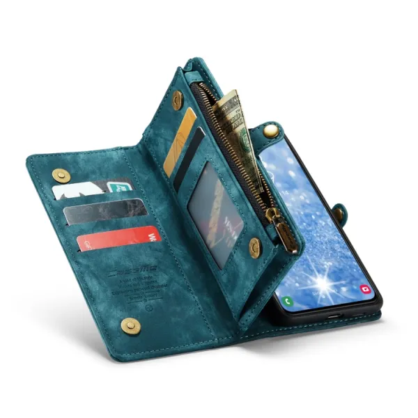 WALLET Ochranný kryt s peňaženkou 2v1 pre Samsung Galaxy S23 Plus 5G modrý