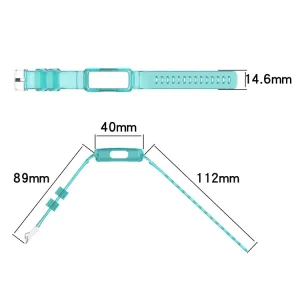 GLACIER Ochranné puzdro pre Fitbit Inspire 3 modré